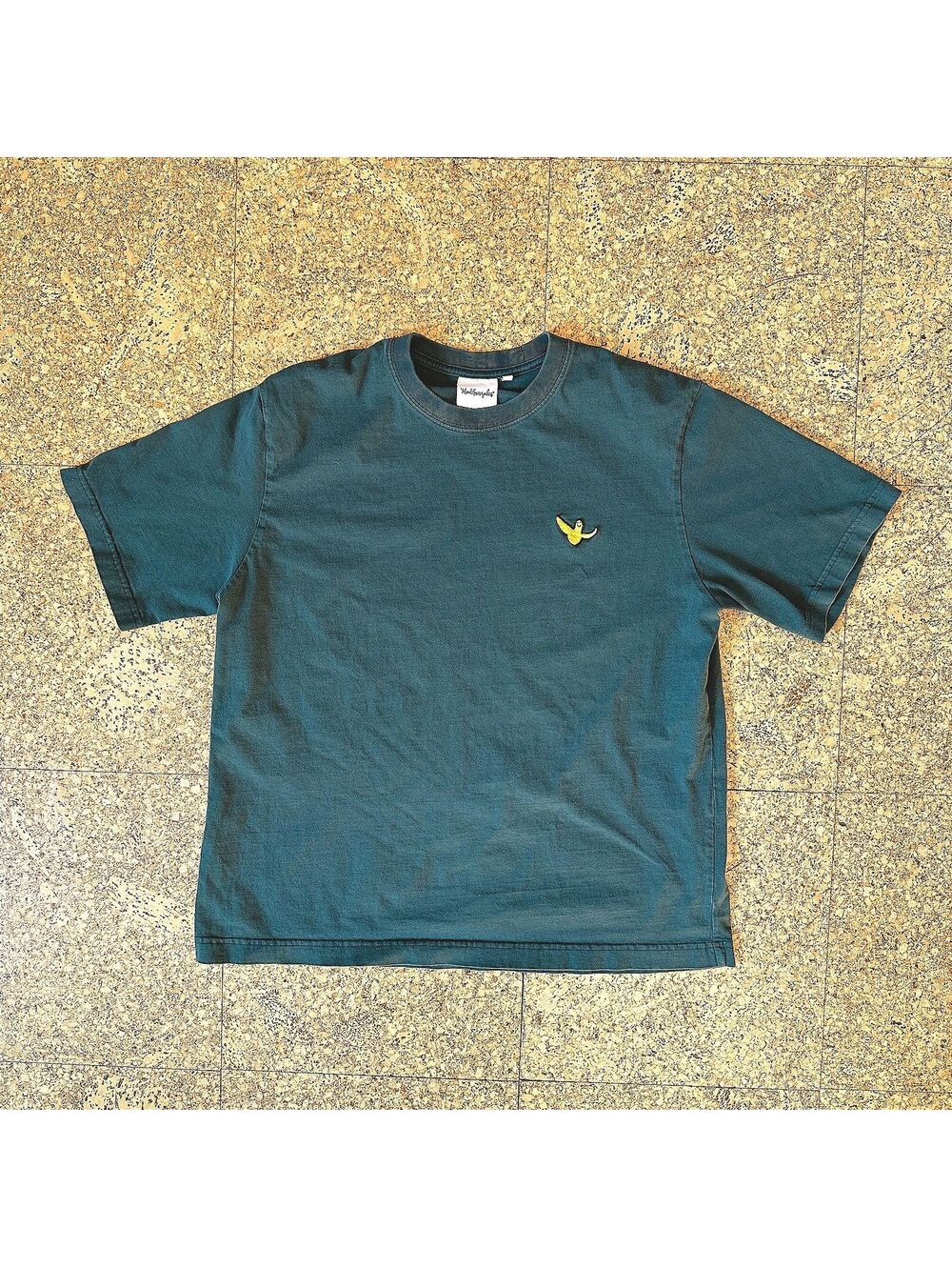 Mark Gonzales What It Isn't T-Shirt Men's SMALL Green Shmoo Angel Skate Graphic